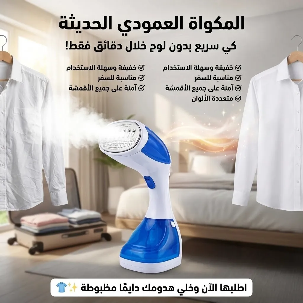 المكواه العمودي الحديثه