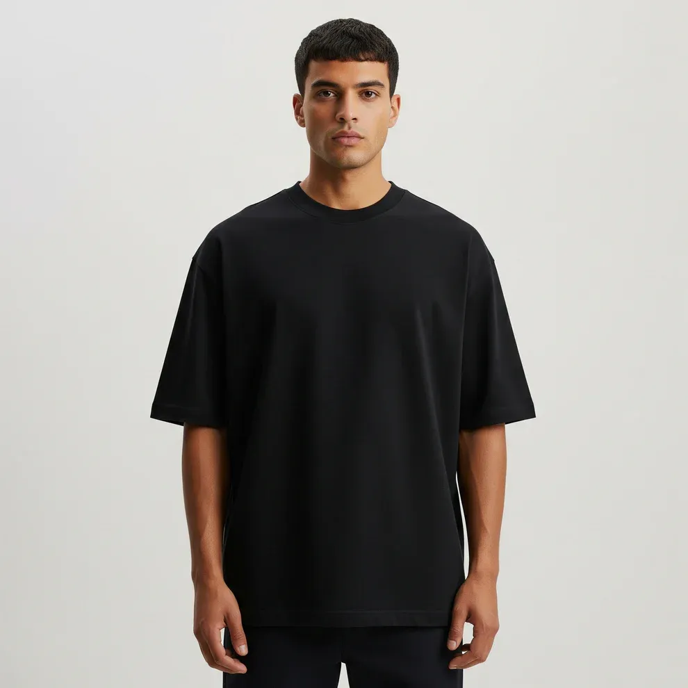Black Oversized Tee